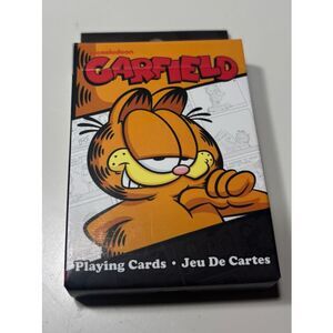 New Garfield Playing Cards - Nickelodeon Garfield Orange Deck